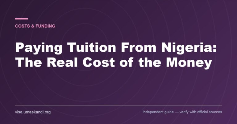 Paying Tuition From Nigeria: The Real Cost of the Money